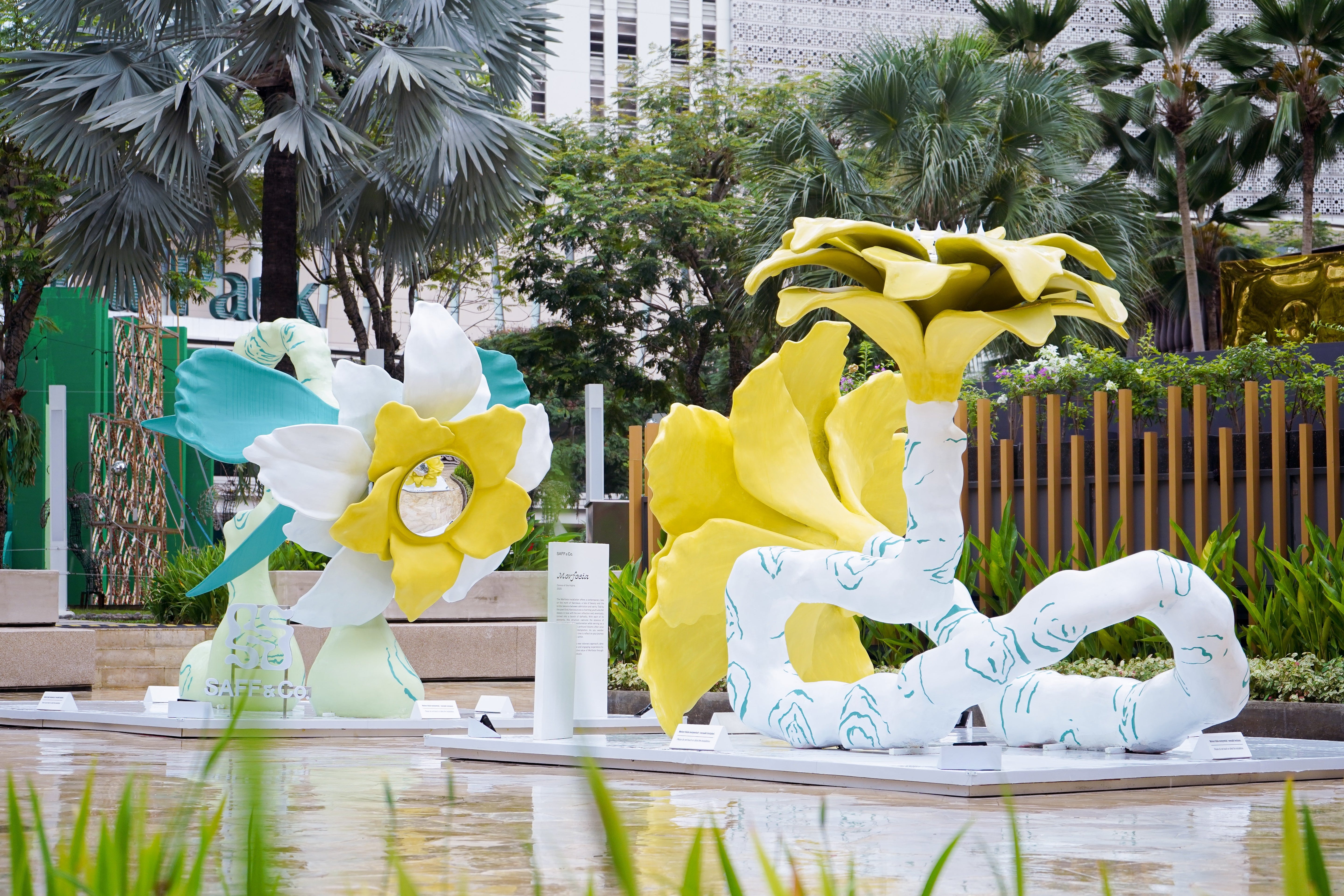 SAFF & Co Hadirkan MORFOSIA: Caress of the Hubris, Instalasi Seni Aroma di Central Park Jakarta